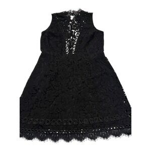 Saylor Cherrie Lace Dress Black‎ Women's M NWT Retail $209
